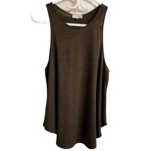 Wilfred Free Burnette Olive Green Tank